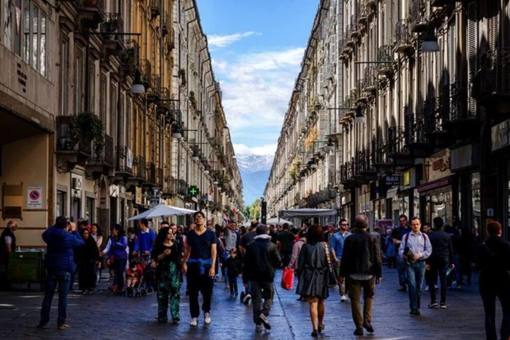 Centralissimo Grazioso Monolocale Torino Dış mekan fotoğraf